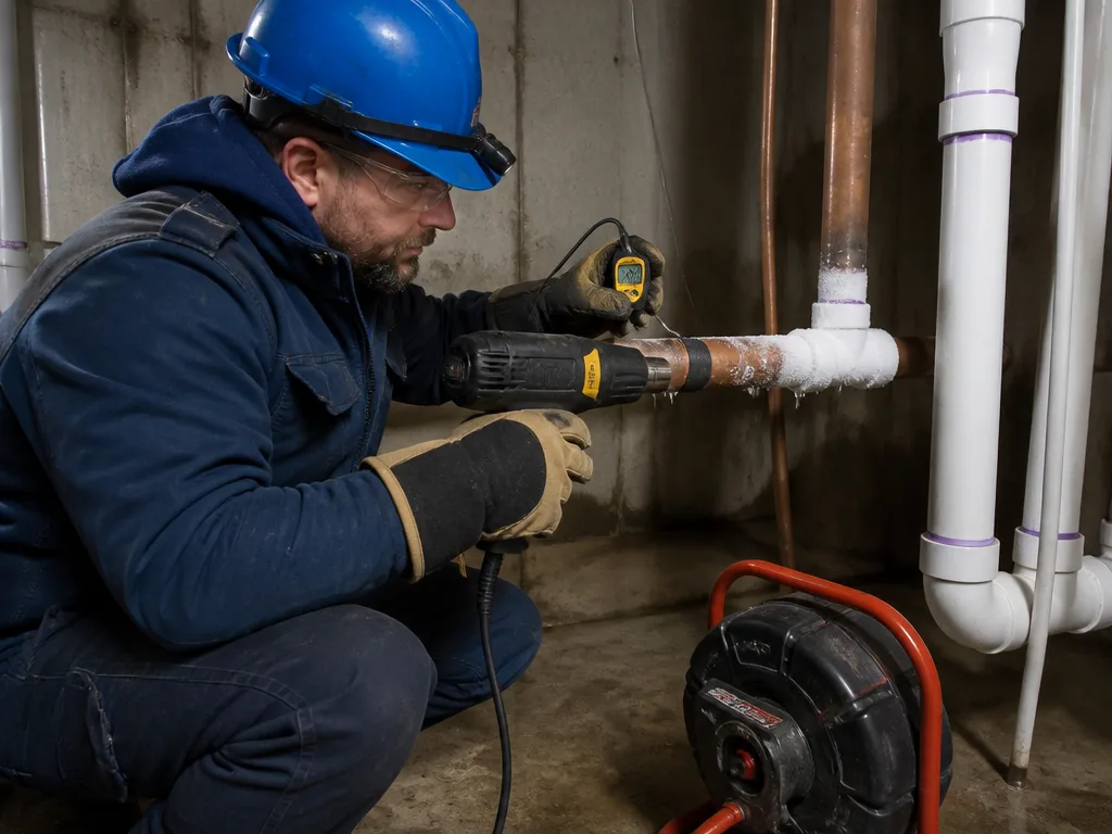 Frozen Pipe Repair