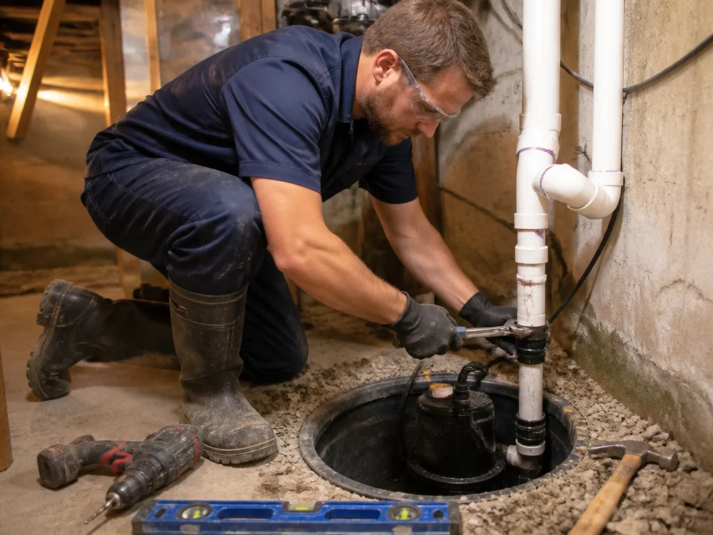 Sump Pump Installation